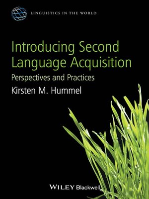 cover image of Introducing Second Language Acquisition